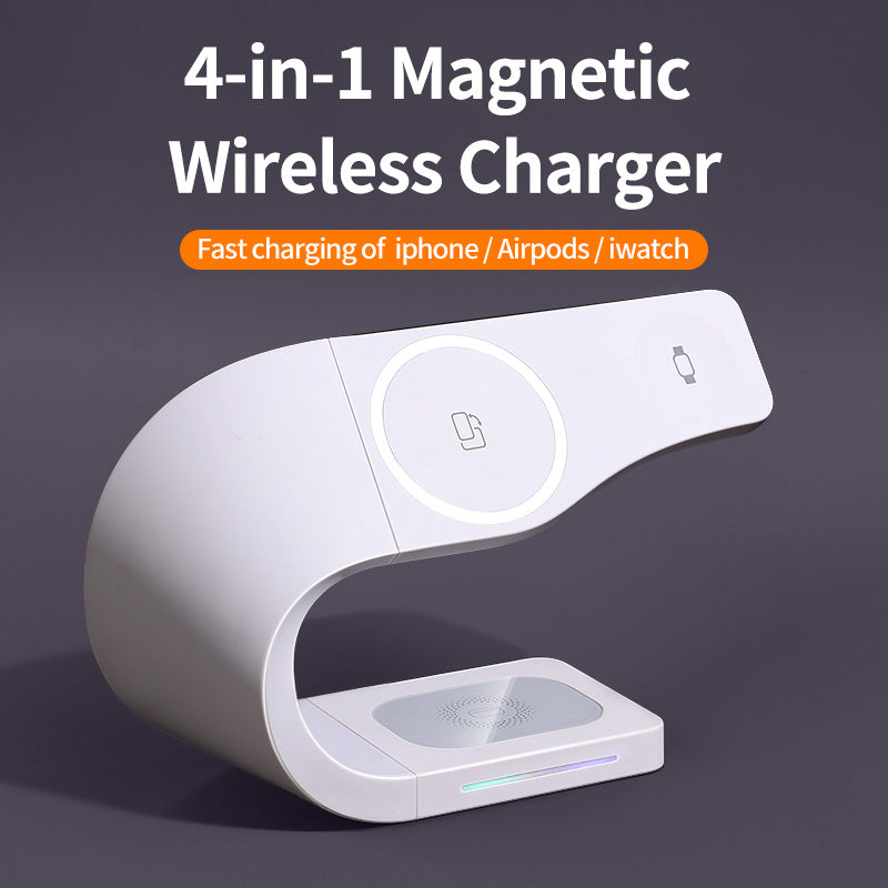 4-In-1 Wireless Fast Charging Dock