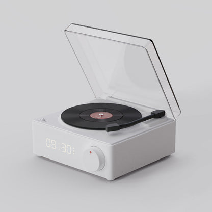 RetroTime - Bluetooth Phonograph Speaker Clock