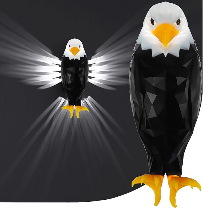 Luminous 3D Eagle Wall Lamp