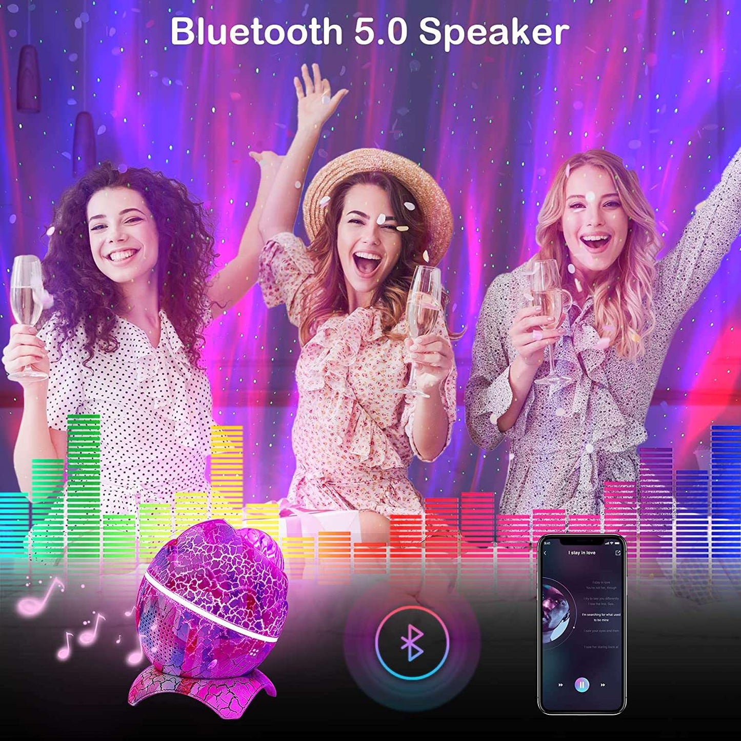 JURAXY™ Projector & Bluetooth Speaker