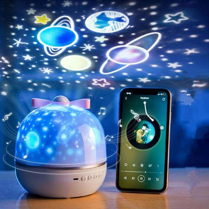 Magic Nightlight Projector & Bluetooth Speaker 3.0