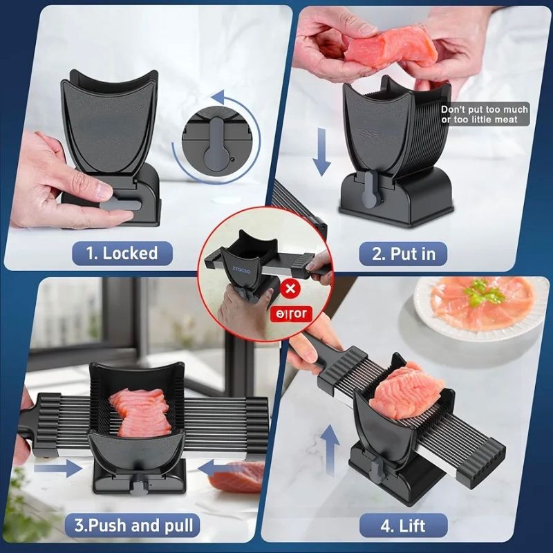 BLADEMASTER Multipurpose Fresh Meat Slicer