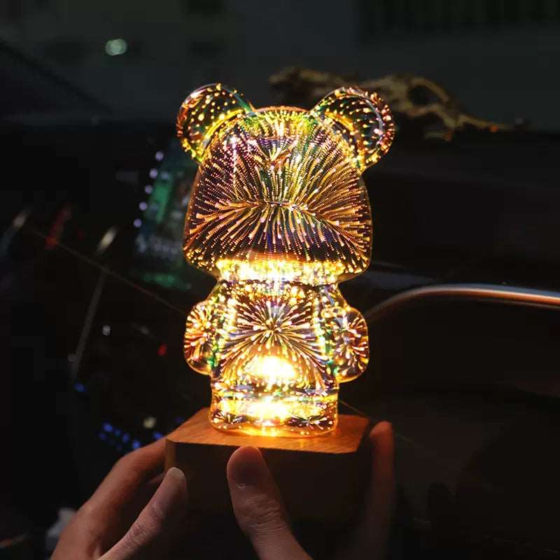 SparkleBear - 3D Firework Bear Lamp