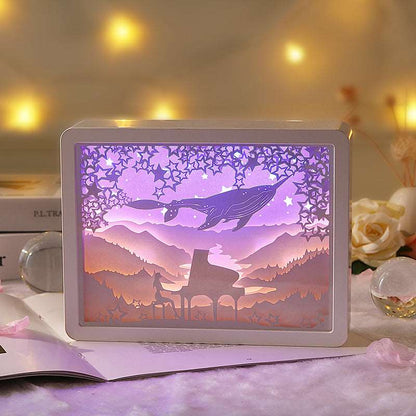 MagicMirror - 3D Paper Art Mirror Lamp