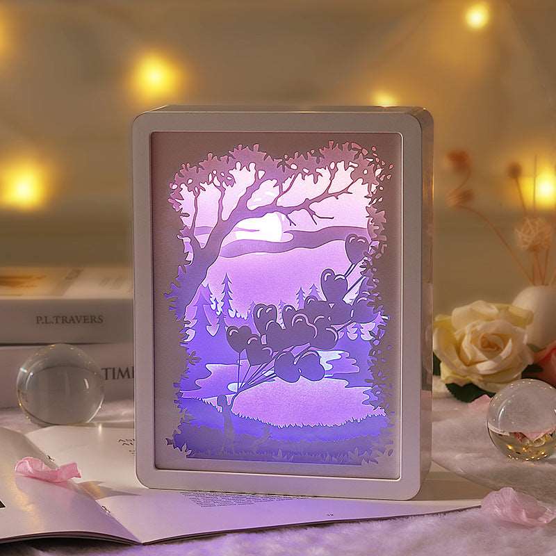 MagicMirror - 3D Paper Art Mirror Lamp