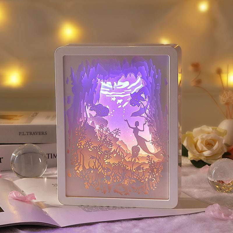 MagicMirror - 3D Paper Art Mirror Lamp