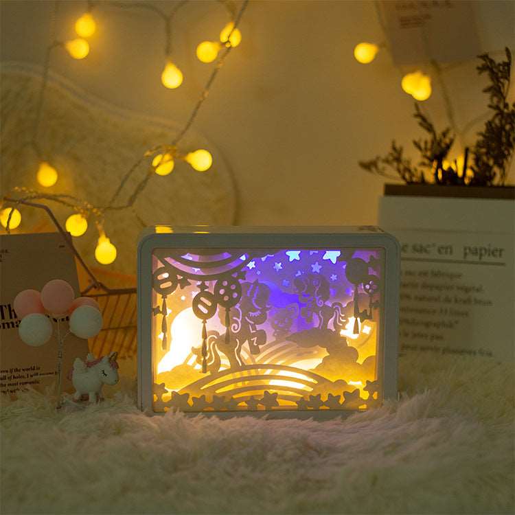 MagicMirror - 3D Paper Art Mirror Lamp