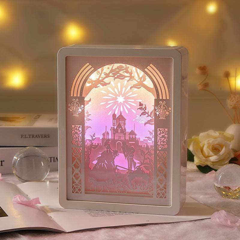 MagicMirror - 3D Paper Art Mirror Lamp