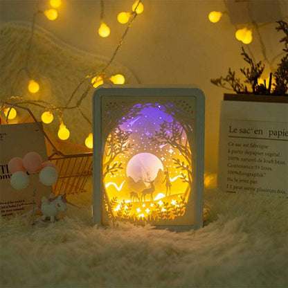 MagicMirror - 3D Paper Art Mirror Lamp