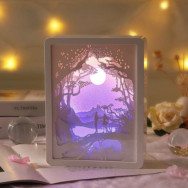 MagicMirror - 3D Paper Art Mirror Lamp