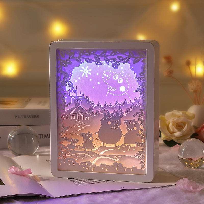 MagicMirror - 3D Paper Art Mirror Lamp