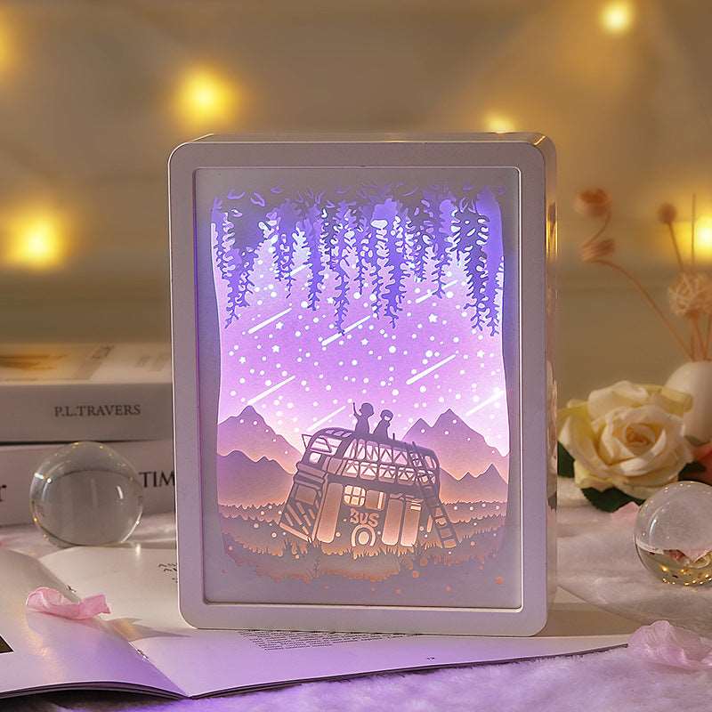 MagicMirror - 3D Paper Art Mirror Lamp