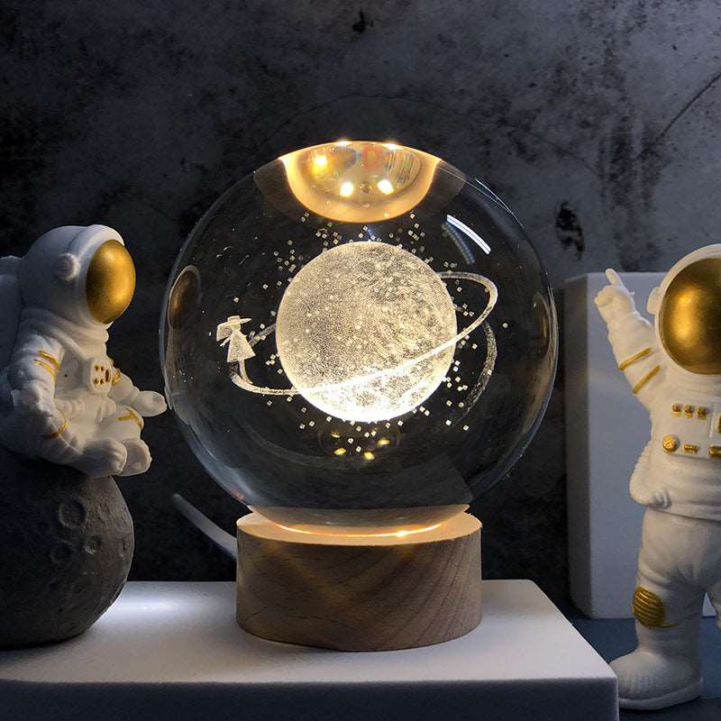 Galaxy Crystal Ball Lamp