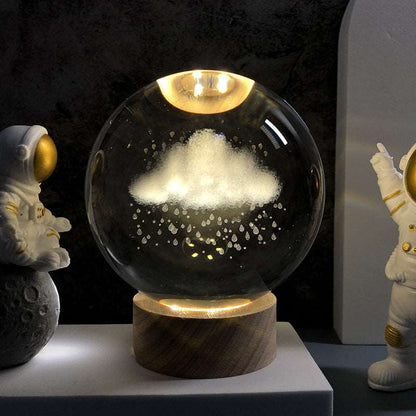 Galaxy Crystal Ball Lamp