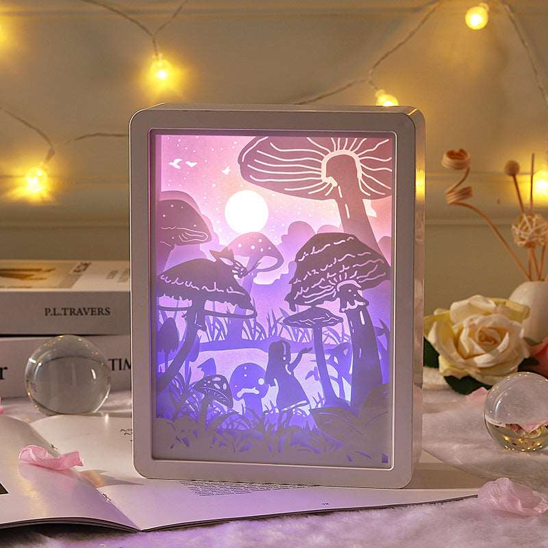 MagicMirror - 3D Paper Art Mirror Lamp