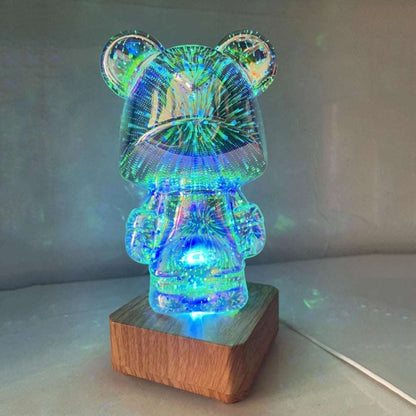 SparkleBear - 3D Firework Bear Lamp