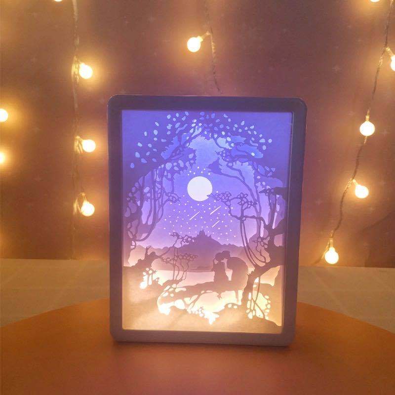 MagicMirror - 3D Paper Art Mirror Lamp