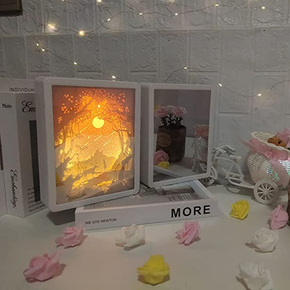 MagicMirror - 3D Paper Art Mirror Lamp