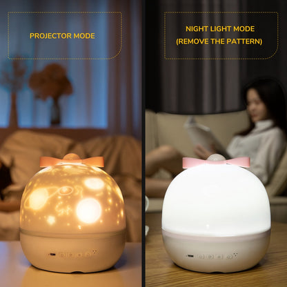 Magic Nightlight Projector & Bluetooth Speaker 3.0