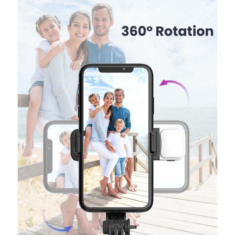 3-In-1 Selfie Stick/Tripod with Fill Lights