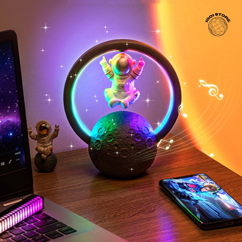 Levitating Astronaut Bluetooth Speaker