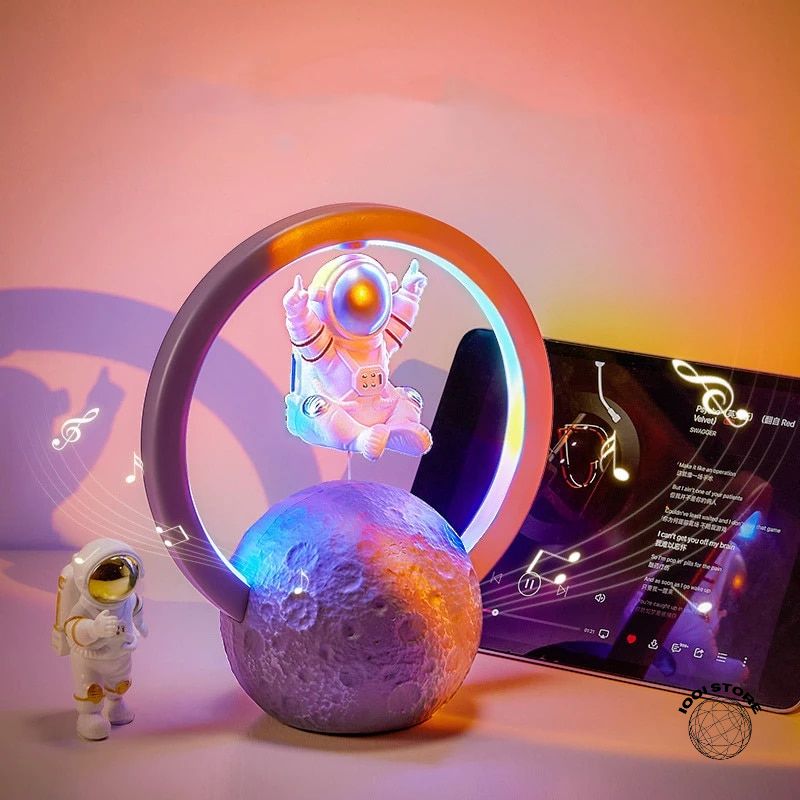 Levitating Astronaut Bluetooth Speaker