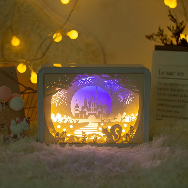 MagicMirror - 3D Paper Art Mirror Lamp