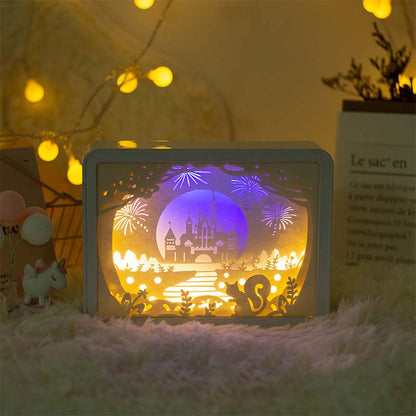 MagicMirror - 3D Paper Art Mirror Lamp