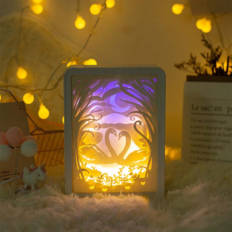 MagicMirror - 3D Paper Art Mirror Lamp