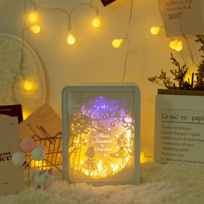 MagicMirror - 3D Paper Art Mirror Lamp