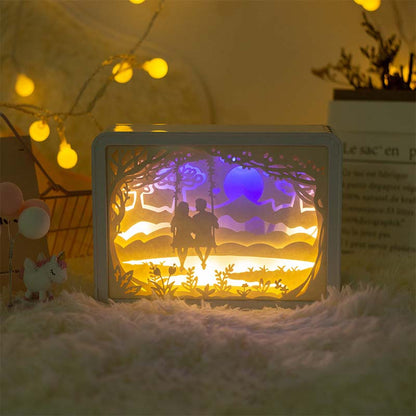 MagicMirror - 3D Paper Art Mirror Lamp