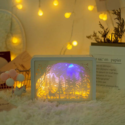 MagicMirror - 3D Paper Art Mirror Lamp